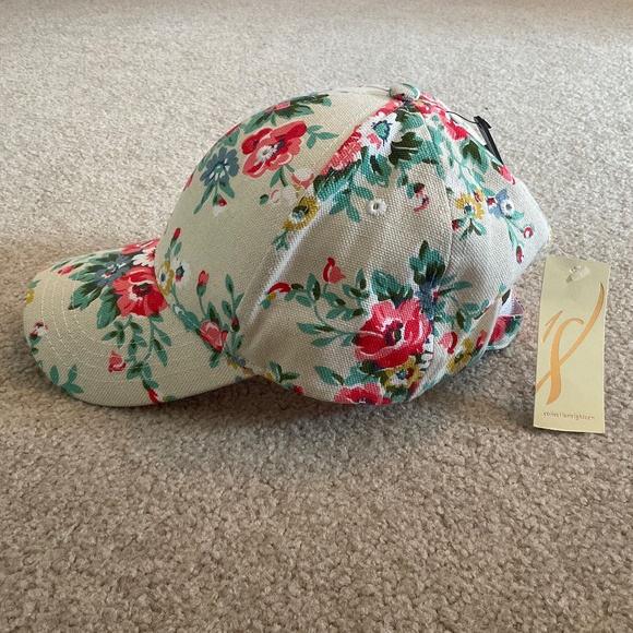 garden floral hat, new condition main image 12